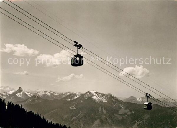 Seilbahn Wallberg Rottach-Egern Zugspitze