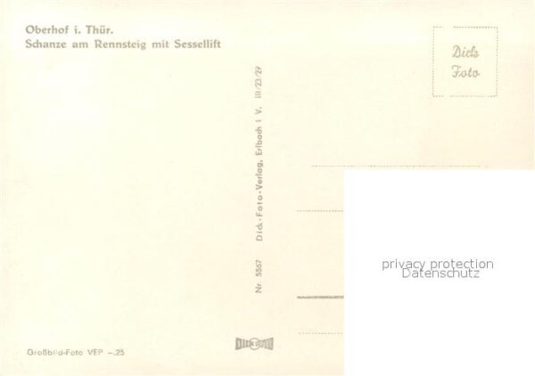 Sessellift Oberhof Schanze am Rennsteig – Bild 2