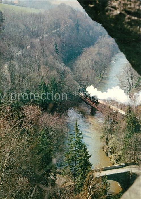 Eisenbahn Wolkenstein Zschopautal