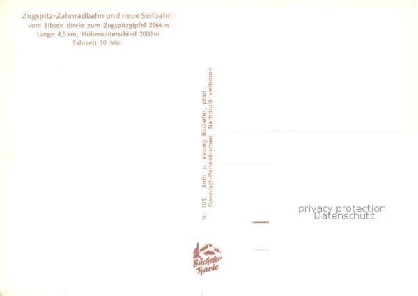 Zahnradbahn Seilbahn Zugspitze – Bild 2