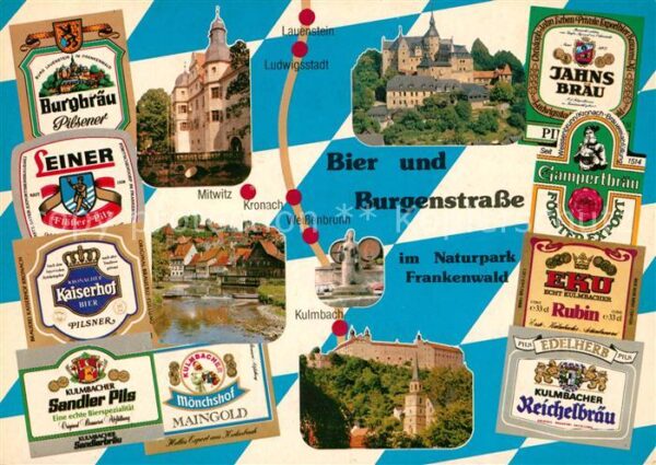 Bier Burgbräu Kaiserhof Reichelbräu Jahnsbrä