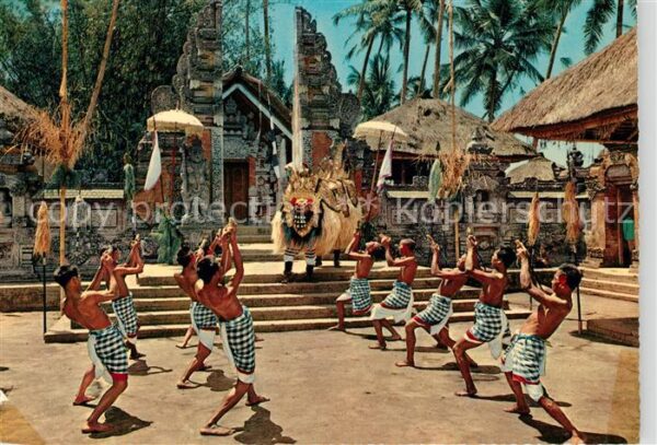Tanz Taenzer Kris Dance Barong Dance