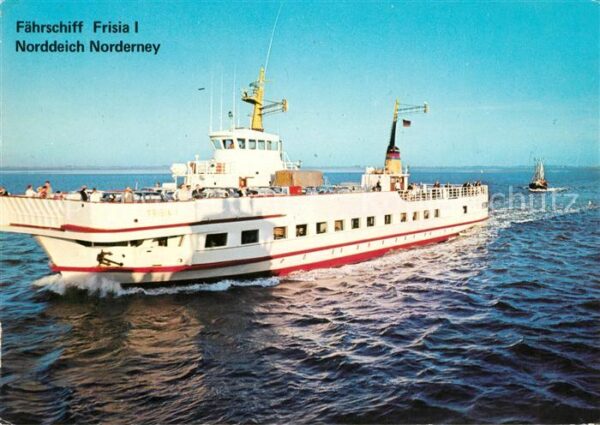 Faehre Ferry Bac Traghetto-- Frisia I Norderney