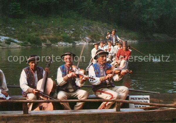 Musikanten Folklor Pieninski Splyw Dunajcem Geige