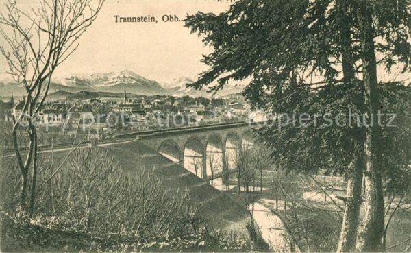 Traunstein Oberbayern Brücke