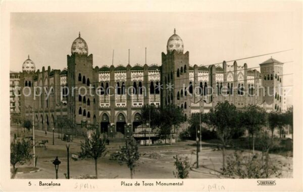 Barcelona Cataluna Plaza de Toros Monumental