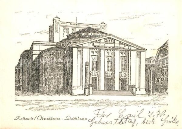 Kattowitz Stadttheater