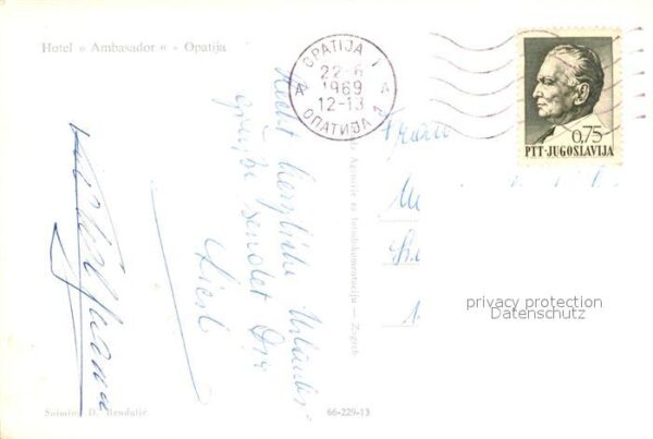Opatija Abbazia Hotel Ambasador – Bild 2