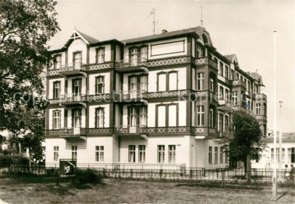 Ahlbeck Ostseebad Erholungsheim Kurt Bürger