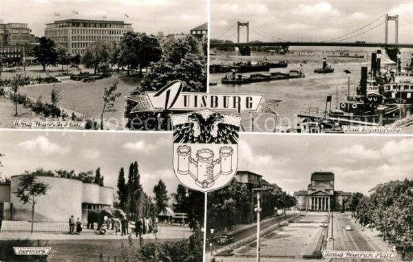 Duisburg Ruhr König Heinrich Platz Neue Rheinbrücke T