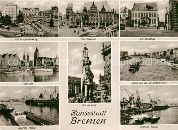 Bremen Bahnhof Rathaus Schütting Schlachte Rol