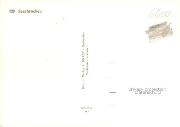 Saarbruecken Stadtpanorama Theater Innenstadt Brunne – Bild 2