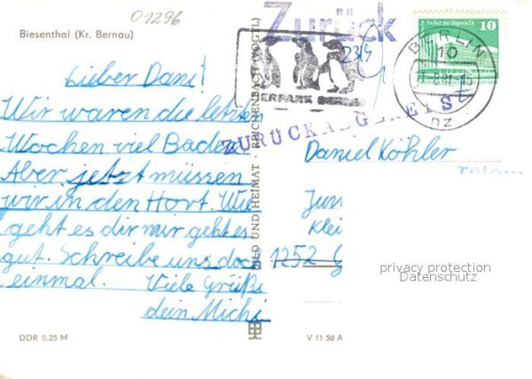 Biesenthal-Bernau Rathaus Haus Freundschaft Badeanstalt S – Bild 2