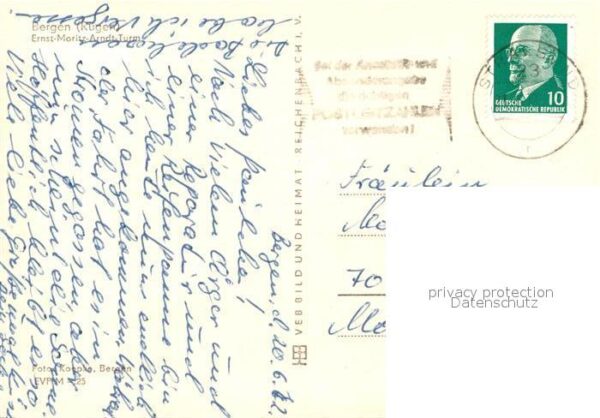 Bergen Ruegen Ernst Moritz Arndt Turm – Bild 2