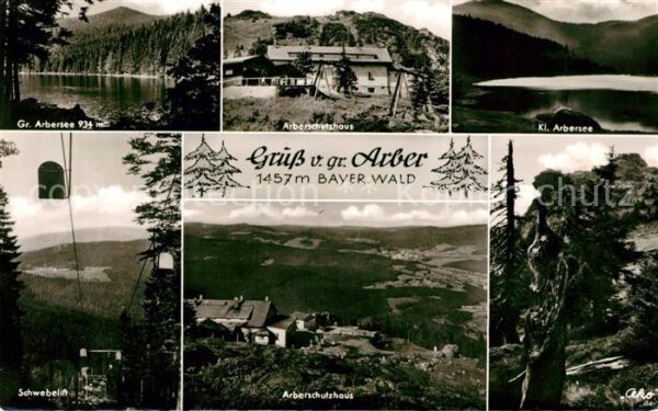 Grosser Arber Arberschutzhaus Arbersee Schwebelift La
