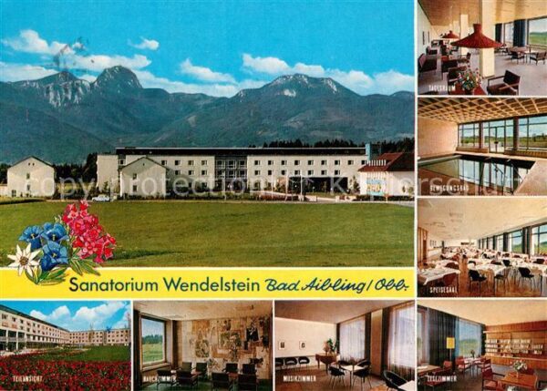 Bad Aibling Sanatorium Wendelstein Innenansichten A