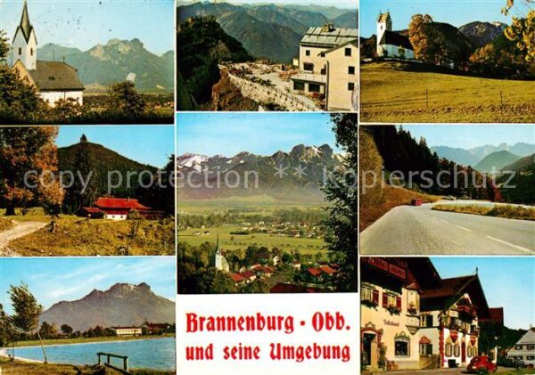 Brannenburg und seine Umgebung Alpenpanorama