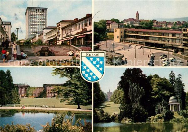 Kassel Treppenstrasse Hochhaus Schloss Park Sc