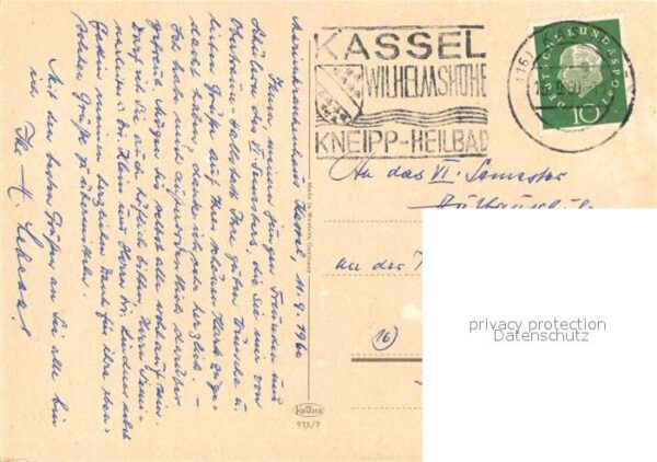 Kassel Treppenstrasse Hochhaus Schloss Park Sc – Bild 2