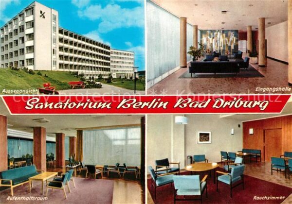 Bad Driburg Sanatorium Berlin verschiedene Ansichte