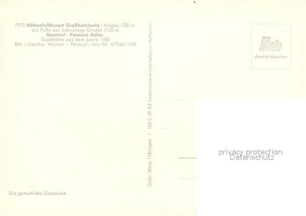 Grossholzleute Gaststätte aus 15. Jhdt. Gaststube – Bild 2