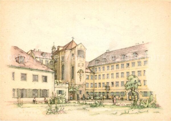 Muenchen Neugestaltung der Höfe hinter der Johan