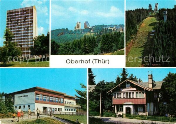 Oberhof Thueringen FDGB Erholungsheim Interhotel Panorama