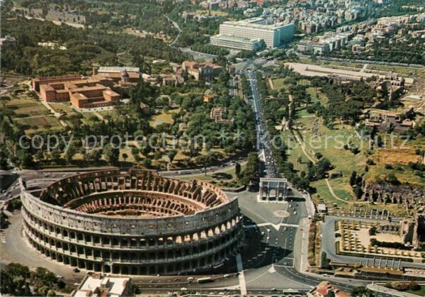 Roma Rom Veduta aerea del Colosseo Kolosseum