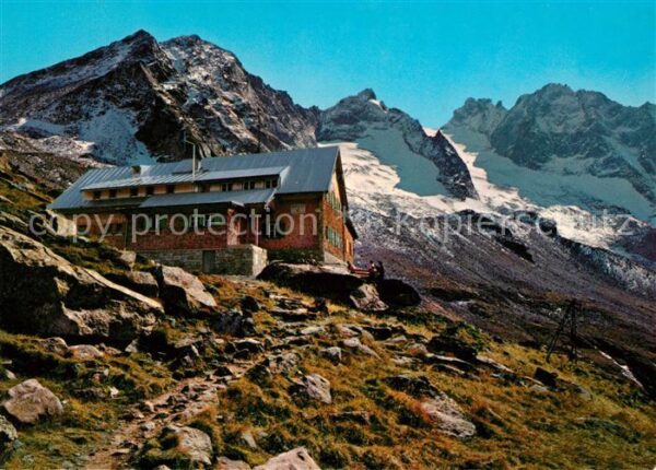 Kasseler Huette Grüne-Wand-Spitze Keilbachspitze