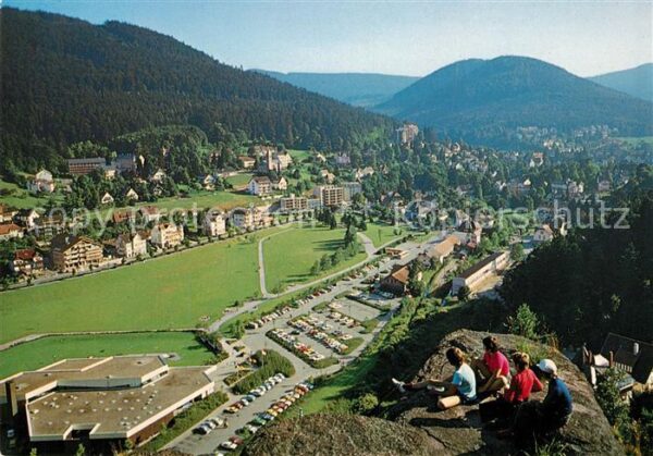 Bad Herrenalb Blick vom Falkenstein