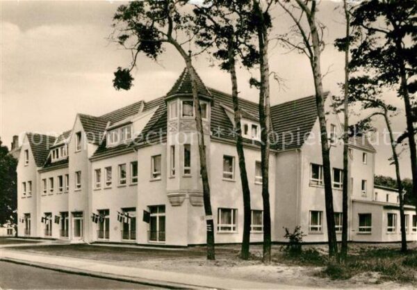 Kuehlungsborn Ostseebad Erholungsheim Philipp Müller