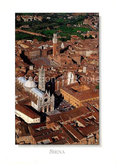 Siena Fliegeraufnahme Duomo