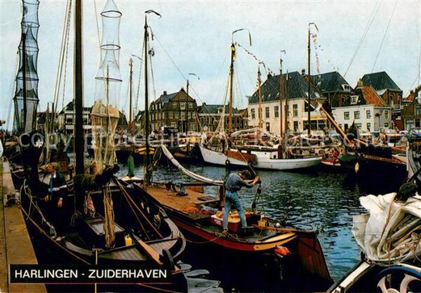 Harlingen Friesland Zuiderhaven