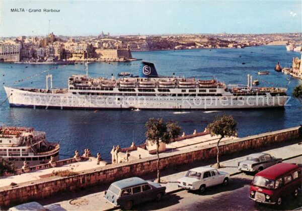 Malta Grand Harbour Dampfer