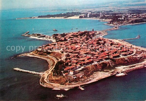 Nessebar Nessebyr Nessebre Fliegeraufnahme