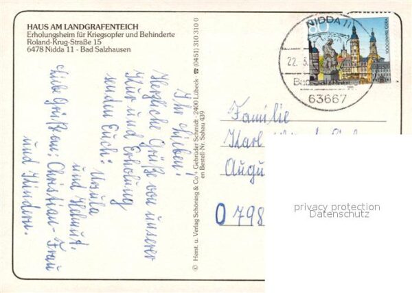 Bad Salzhausen VdK Haus am Landgrafenteich Restaurant – Bild 2