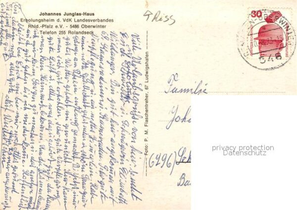 Oberwinter Rhein Johannes Junglas Haus – Bild 2