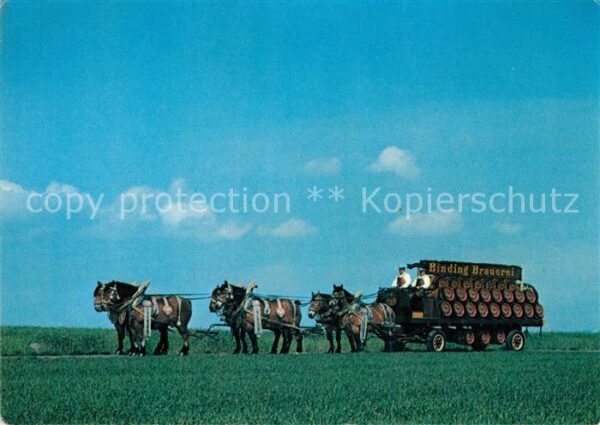 Wetzlar Sechserzug der Binding Bauerei