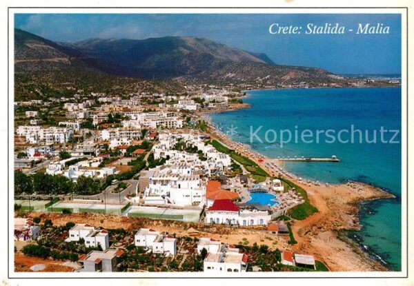 Malia Stalida Fliegeraufnahme