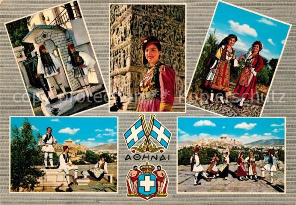 Athen Griechenland Griechische Trachten