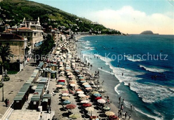 ALASSIO Savona Liguria IT La ridente spiaggia
