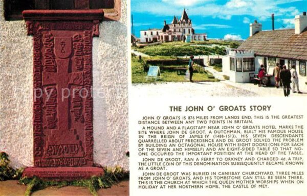 Caithness Sutherland John O' Groats Story Grave of John de G