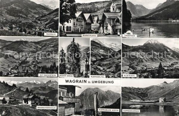 Wagrain Salzburg und Umgebung Dachsteingebirge Grab Wagr