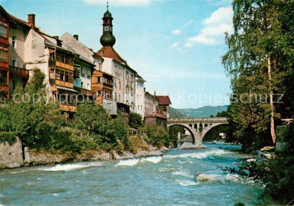 Murau Steiermark Partie an der Mur