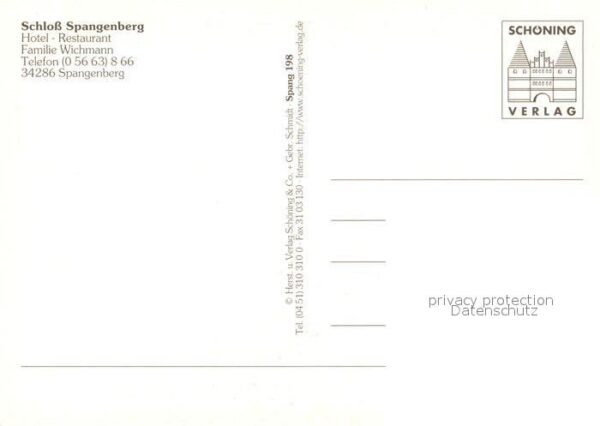 Spangenberg Hessen Schloss Hotel Restaurant Geschichte Wap – Bild 2