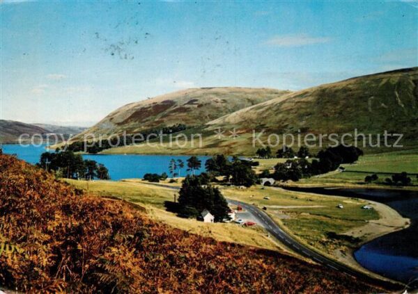 Selkirk St Marys Loch landscape Landschaftspano