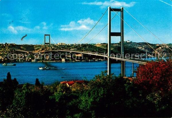 Istanbul Constantinopel Bogaz Köprüsü Bosporusbrücke