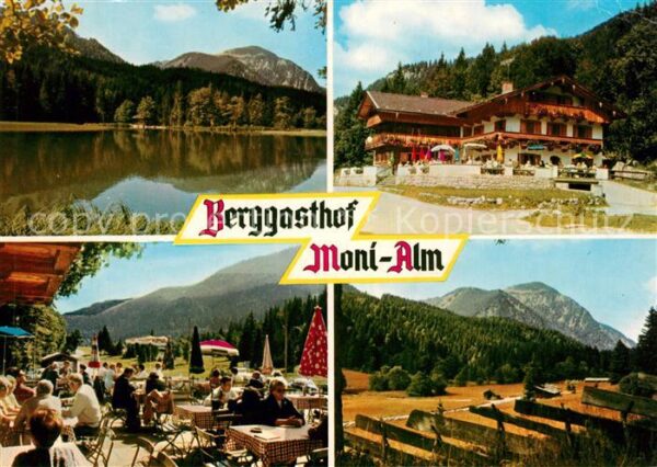 Rottach-Egern Berggasthof Moni Alm Landschaftspanoram