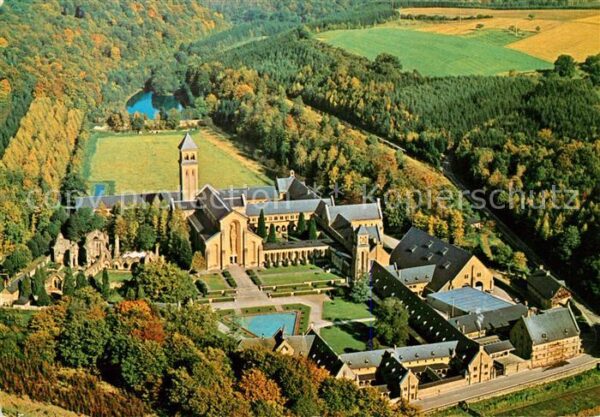 Villers-devant-Orval Abbaye Notre Dame d_Orval vue aerienne