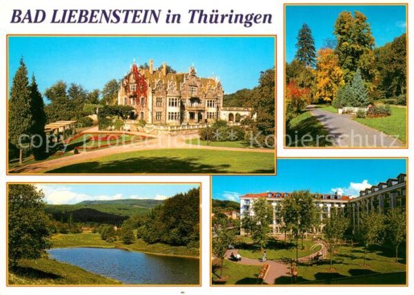 Bad Liebenstein Schloss Altenstein Elisabethpark Farnba